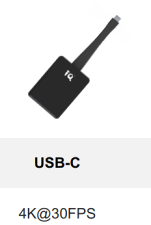 IQSHARE C3 (USB Type C) ใช้คู่กับรองรับ 4K<br/> IQSHARE WP40<br/> ตัวเครื่องรับประกัน 1 ปี<br/> อุปกรณ์ตกหล่น แตกหัก นอกการรับประกัน<br/>