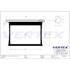 จอมอเตอร์ไฟฟ้า Vertex Motor 120 (16:10) Tab Tention