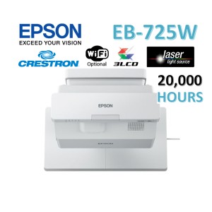 EPSON EB-725W (Laser / Ultra Short)