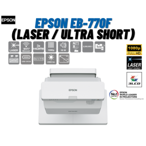 EPSON EB-770F (Laser / Ultra Short)