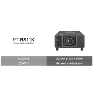 Panasonic PT-RS11K (Laser / 3 DLP)