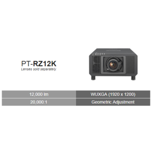 Panasonic PT-RZ12K (Laser / 3 DLP)