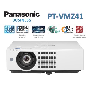 Panasonic PT-VMZ41 (Laser/ 4,500 lm/ WUXGA)