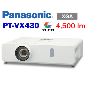 Panasonic PT-VX430 (4500 lm / XGA)