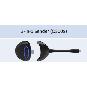 QuickShare QS108  (Sender 2 in 1 type c & HDMI)