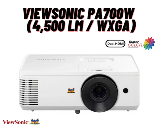 ViewSonic PA700W (4,500 lm / WXGA)