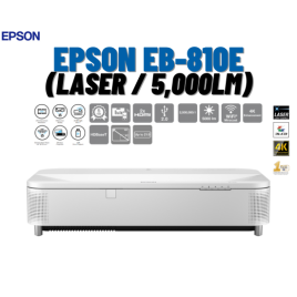 EPSON EB-810E (Laser / 5,000lm)
