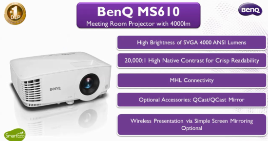 Projector BENQ MS610 ราคาพิเศษ