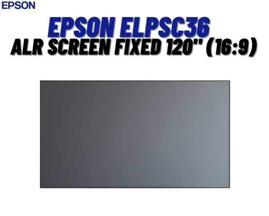 EPSON ELPSC36 120” ALR Fixed screen